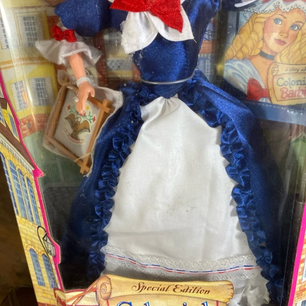 🌟Colonial Barbie Doll American Stories Collection 1994 Mattel 12578 Vintage Read